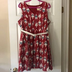ModCloth Popsicle Dress July 4th!